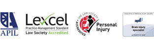 APIL, Lexcel, Personal Injury - The Law Society Accredited, APIL Brain Injury Specialist